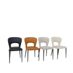 Klik Dining Chair - Fabric or Leather - Paulas Home & Living