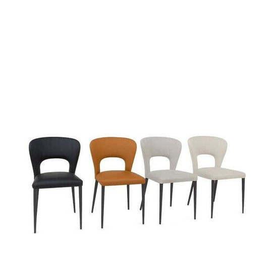 Klik Dining Chair - Fabric or Leather - Paulas Home & Living