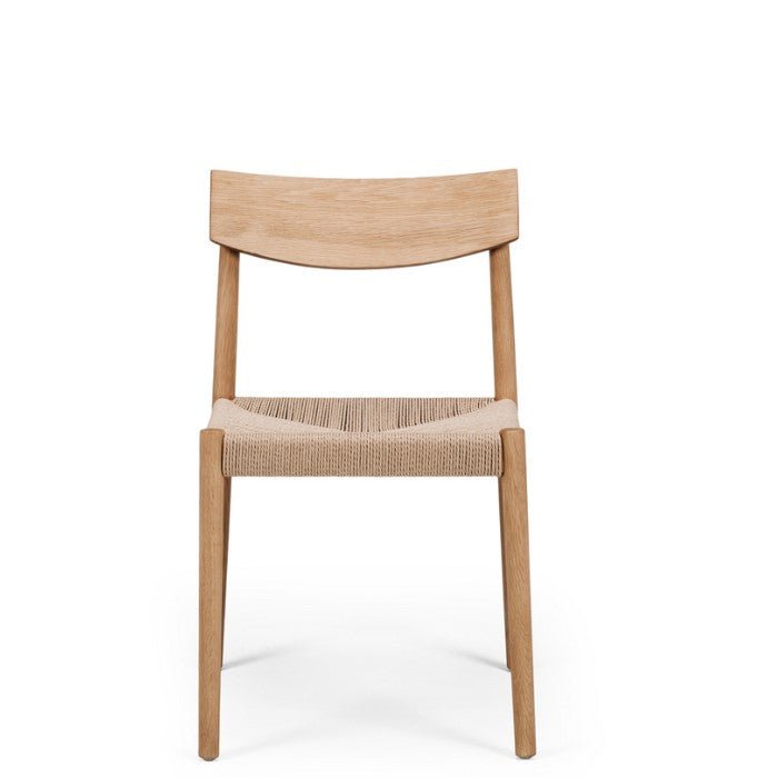 Kontur & Ingrid Dining Suite 2000w Fixed (7 Pce) Natural Oak - Paulas Home & Living