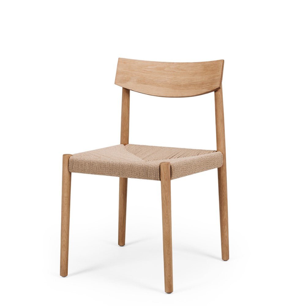 Kontur & Ingrid Dining Suite 2000w Fixed (7 Pce) Natural Oak - Paulas Home & Living