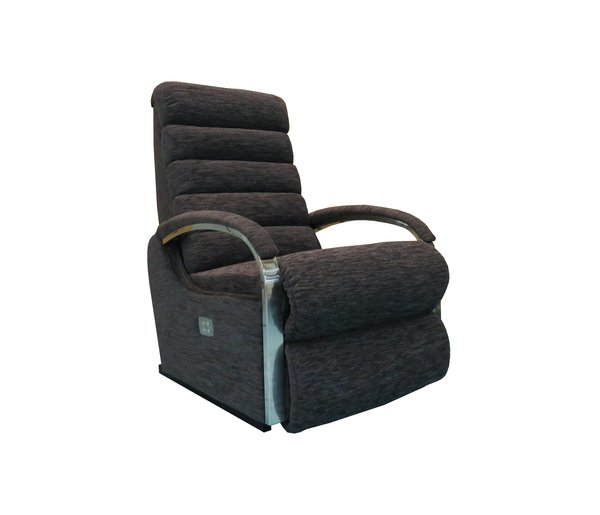 La-Z-Boy Anika - Chrome Power XR Recliner - Paulas Home & Living