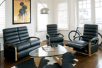 La - Z - Boy Anika - Oak Rocker Recliner - Paulas Home & Living