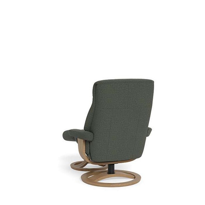 La - Z - Boy Atlanta Large Recliner + Footstool - Paulas Home & Living