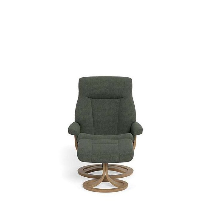 La - Z - Boy Atlanta Large Recliner + Footstool - Paulas Home & Living