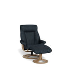 La - Z - Boy Atlanta Recliner + Footstool in Fabric - Paulas Home & Living