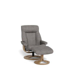 La - Z - Boy Atlanta Recliner + Footstool in Fabric - Paulas Home & Living