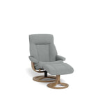 La - Z - Boy Atlanta Recliner + Footstool in Fabric - Paulas Home & Living