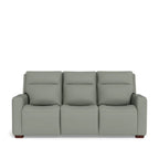La - Z - Boy Cary Power Reclining 3 Seater Sofa - Premium Jersey Leather - Paulas Home & Living