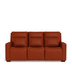 La - Z - Boy Cary Power Reclining 3 Seater Sofa - Premium Jersey Leather - Paulas Home & Living