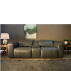 La - Z - Boy Durham 2 Seater Power Reclining Sofa with Console - Paulas Home & Living