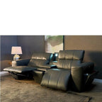 La - Z - Boy Durham 2 Seater Power Reclining Sofa with Console - Paulas Home & Living