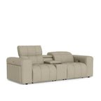 La - Z - Boy Durham 2 Seater Power Reclining Sofa with Console - Paulas Home & Living