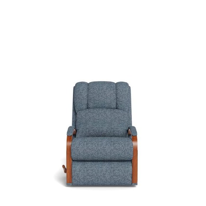 La - Z - Boy Harbor Town Mahogony Rocker Recliner - Fabric - Paulas Home & Living