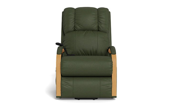La - Z - Boy Harbor Town Oak Power Lift Chair - Paulas Home & Living