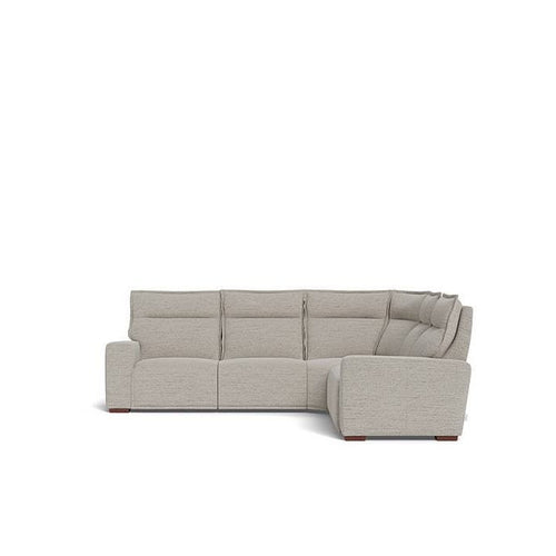La - Z - Boy Hartford 5pce Motion Modular (Fabric) - Paulas Home & Living