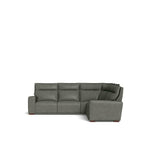 La - Z - Boy Hartford 5pce Motion Modular - Leather - Paulas Home & Living