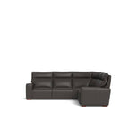 La - Z - Boy Hartford 5pce Motion Modular - Leather - Paulas Home & Living