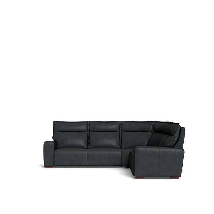 La - Z - Boy Hartford 5pce Motion Modular - Leather - Paulas Home & Living