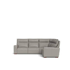 La - Z - Boy Hartford 5pce Motion Modular - Leather - Paulas Home & Living