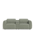 La - Z - Boy Napa 2 Seater Power Reclining Sofa with Media Console - Paulas Home & Living