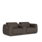 La - Z - Boy Napa 2 Seater Power Reclining Sofa with Media Console - Paulas Home & Living