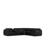 La - Z - Boy Napa 6 Piece Corner Power Reclining Modular - Paulas Home & Living