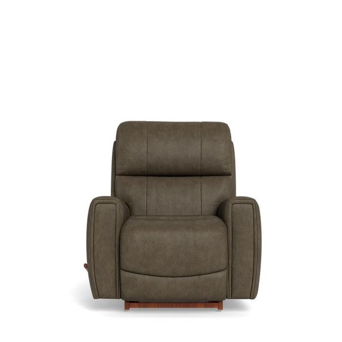 La - Z - Boy Omaha Rocker Recliner - Luxury Bellingham Leathers - Paulas Home & Living