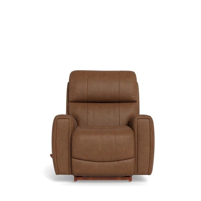 La - Z - Boy Omaha Rocker Recliner - Luxury Bellingham Leathers - Paulas Home & Living