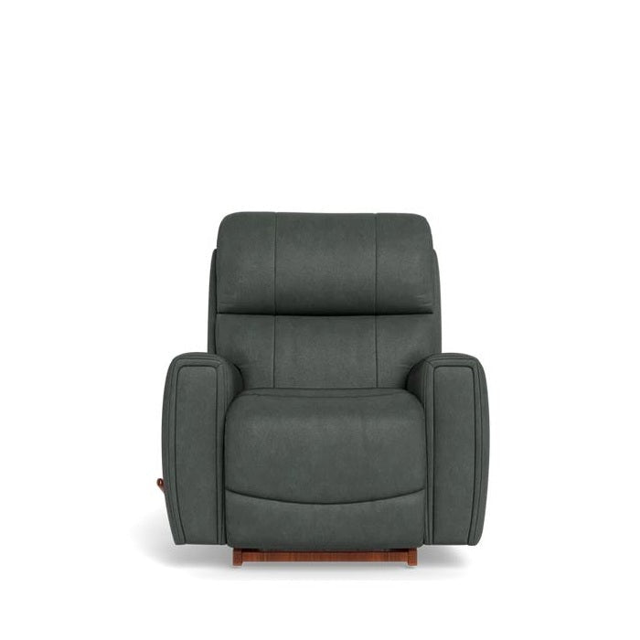 La - Z - Boy Omaha Rocker Recliner - Luxury Bellingham Leathers - Paulas Home & Living