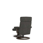 La - Z - Boy Royal Large Wenge Recliner + Footstool - Paulas Home & Living