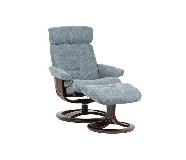 La - Z - Boy Royal Recliner + Footstool - Paulas Home & Living