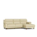La - Z - Boy Sereno 2 Seater Power Reclining Sofa with Chaise - Geneva Leather - Paulas Home & Living