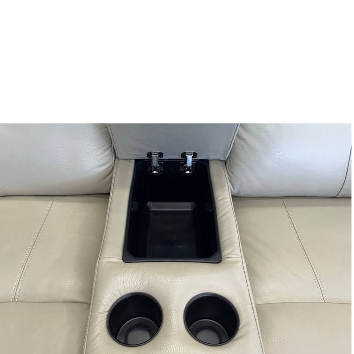 La - Z - Boy United 2.5 Seater Power Reclining Sofa with Media Console - Paulas Home & Living