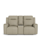 La - Z - Boy United 2.5 Seater Power Reclining Sofa with Media Console - Paulas Home & Living