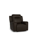 La-Z-Boy United Power Recliner with Power Headrest & Lumbar - Paulas Home & Living