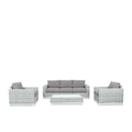 Lakeside Outdoor Lounge Suite (4 Pce) - Paulas Home & Living