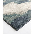 Landon Floor Rug - Blue/Cream (100% Polypropylene) - Paulas Home & Living