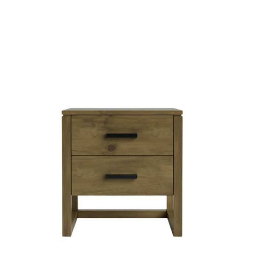 Larry 2 Drawer Bedside - Paulas Home & Living