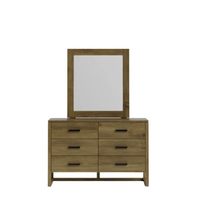 Larry 6 Drawer Dresser & Mirror - Paulas Home & Living