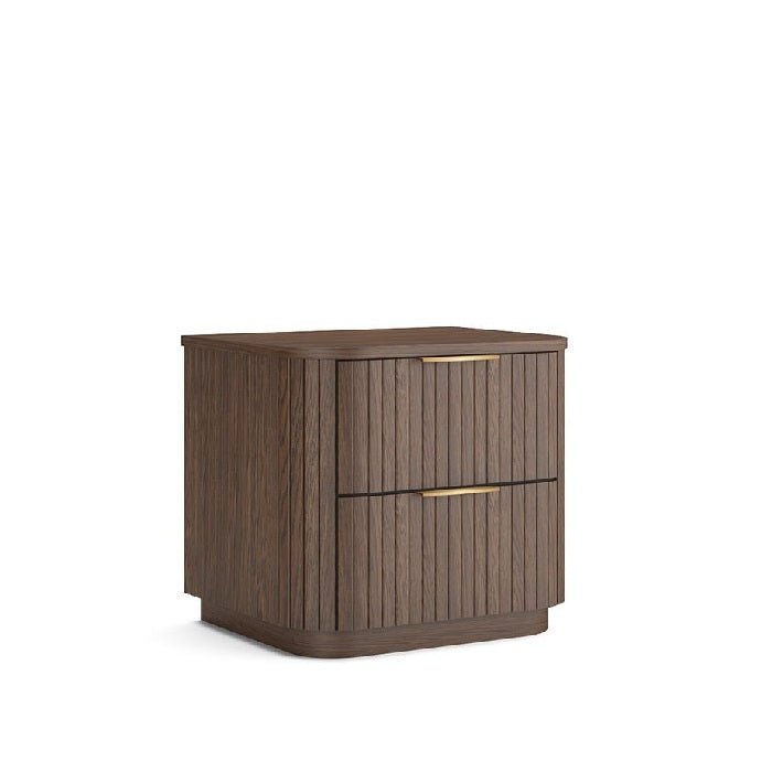 Lath 2 Dr Bedside - Panelled Front - Paulas Home & Living