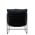 Leonardo Leather Lounge Chair - Cognac - Paulas Home & Living