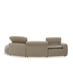 Leroy 3 Seater Triple Electric Chaise RHF - Contemporary Design - Paulas Home & Living