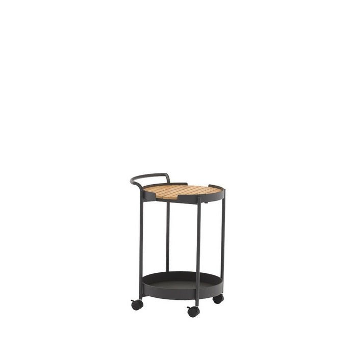 Leto Outdoor Small Round Drinks Trolley - Paulas Home & Living