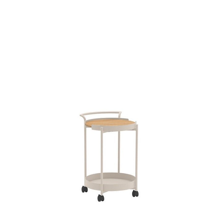 Leto Outdoor Small Round Drinks Trolley - Paulas Home & Living