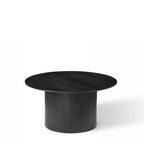 Lily Coffee table ribbed - Black - Paulas Home & Living