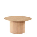 Lily Coffee table ribbed - Natural - Paulas Home & Living