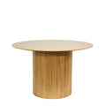 Lily Dining table - Natural 1200dia (Seats 4) - Paulas Home & Living