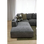 Linden Chaise Lounge Suite LHF - Dark Grey - Paulas Home & Living