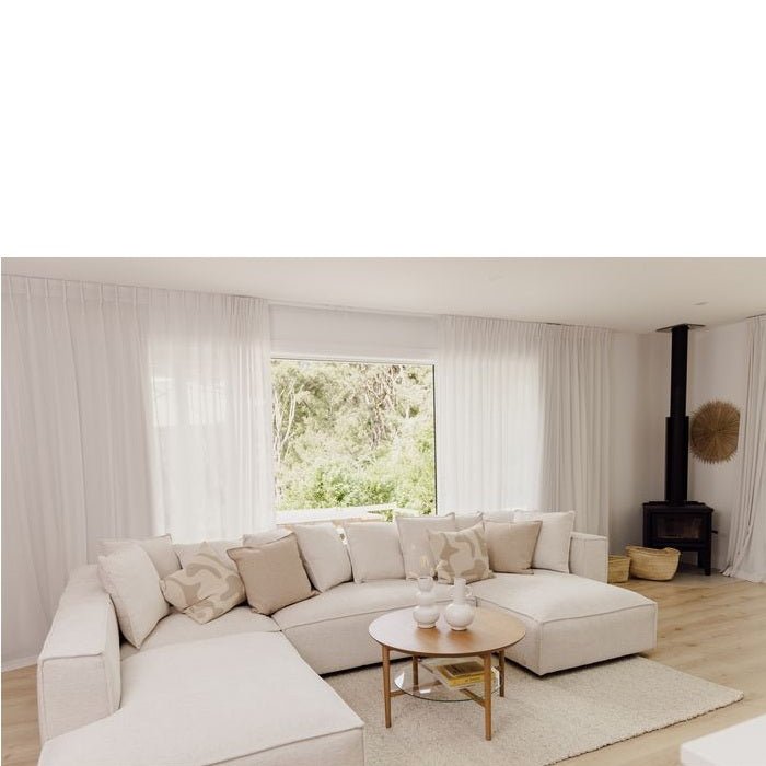 Linden Chaise Lounge Suite LHF - Pearl - Paulas Home & Living