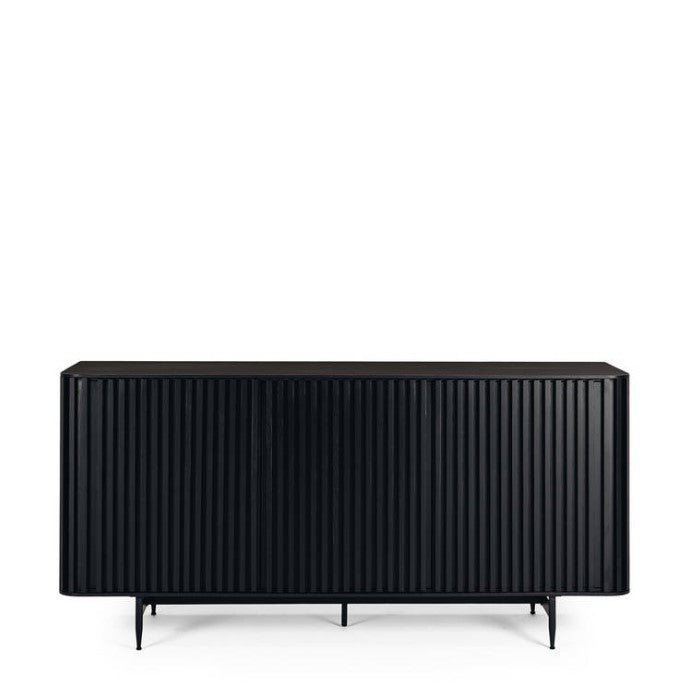 Linea Buffet Sideboard All Black - 1590w - Paulas Home & Living